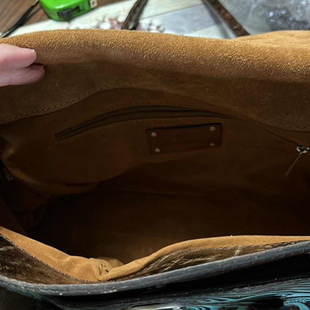 Patrica Nash tooled leather purse and matching wallet - Picture 10 of 12